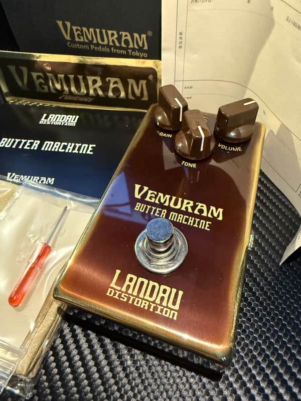 Vemuram Butter Machine Michael Landau Signature Distortion 2023 - Present - Brown image 1
