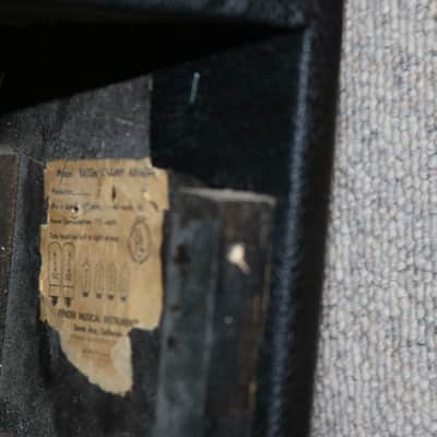 Vintage 1960s Fender Bassman Head Cabinet - Drip Edge - No Tariffs image 10