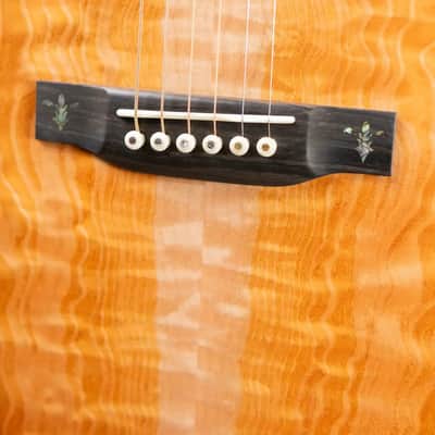 Martin Custom Shop Style 45 000-14F Acoustic Guitar - Master Grade Quilted Maple with Hardshell Case image 13