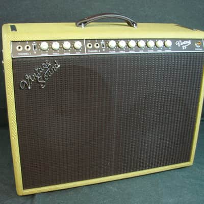 Vintage Sound by Rick Hayes Tweed Vintage 85 Tube Combo Guitar Amplifier 2x12 w/Cover Made In USA image 14