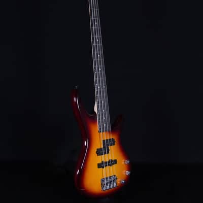 Ibanez GSRM20 Mikro 4-String Bass, Brown Sunburst image 8