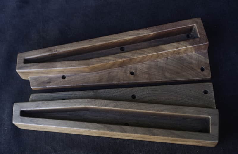 Roland Juno-106 Wooden Side Panels | Handmade American Walnut | Vintage Analog Synth Upgrade image 1