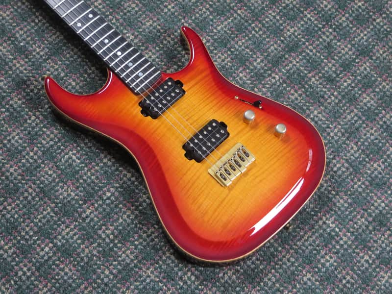 2005 Zion Classic Cherry Burst! SET-NECK! w/OHSC image 1