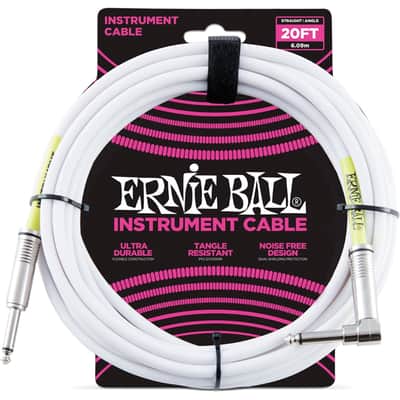 Ernie Ball 6047 Cavo PVC White 6 m image 1