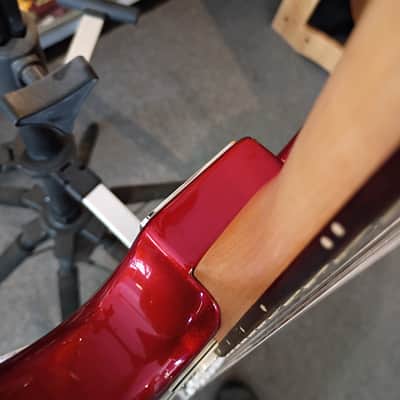 Fender Starcaster 2011 - Red Metal Flake image 4