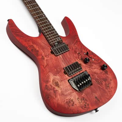 EART EXP-H6-ULTRA, Roasted Bookmatch Mahongay,24 Stainless Steel Frets image 3