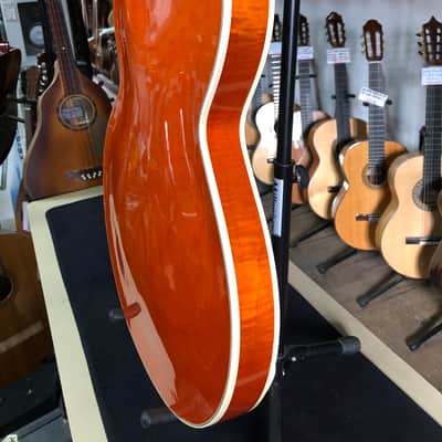 Rare Gibson Chet Atkins Country Gentleman de 1992 Sunrise Orange USA avec ses papiers et étui image 8