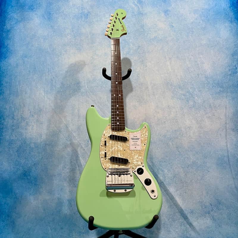 2025 Fender Japan Mustang Surf Green FSR Limited Traditional II 60s MIJ image 1
