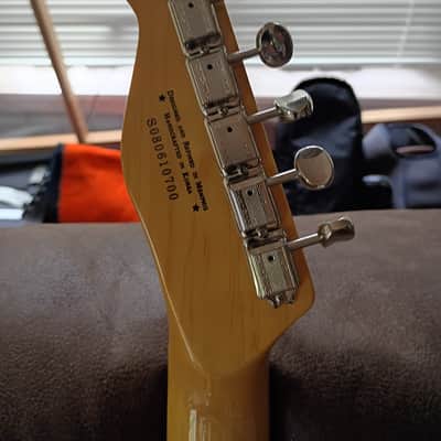 St. Blues Telecaster 2000s in pristine condition in rare orange red and black Memphis Tennessee under 10 lbs image 9
