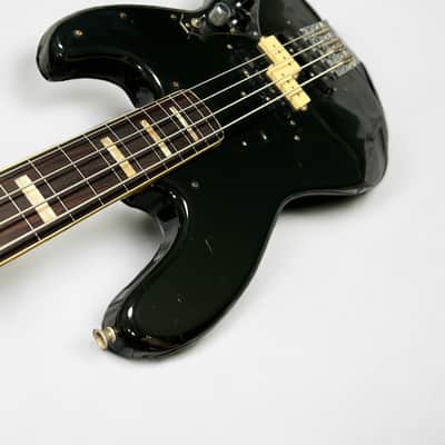 Fender Jazz Bass Modified, 1972-73 Fretless Lined From Beaver Felton's Collection, USED IN FAIR CONDITION *IN STOCK* image 13