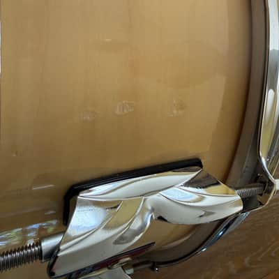 Premier APK 14" x 5.5" Snare Drum Natural Birch Made in England Free Shipping image 7