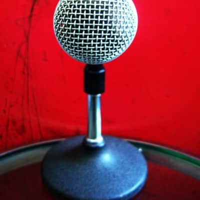 Vintage 1980's Shure PE50SP "Special Pro" dynamic cardioid microphone Low Z w accessories # 8 SM58 PE56D 565SD image 4