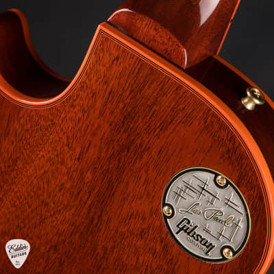 Gibson Custom Shop Made 2 Measure Les Paul Custom Figured Orange Widow 9.14 #CS600373 image 11