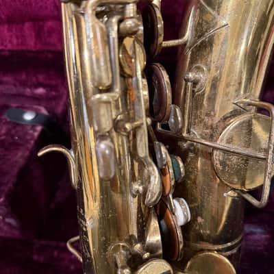 Vintage 1923 Buescher True Tone Alto Saxophone Low Pitch Elkhart-Ind. image 13