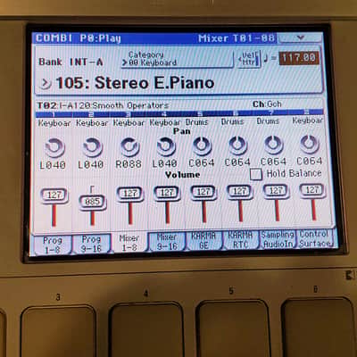 Korg M3-M XPanded + EXB Radias MMT synth piano Karma sound module sampler M3M Expanded White M3-M image 6