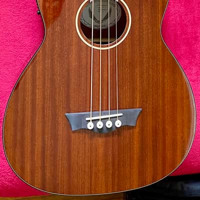 Dean AXEAC mahogany acoustic bass 2026 - Gloss mahogany image 1