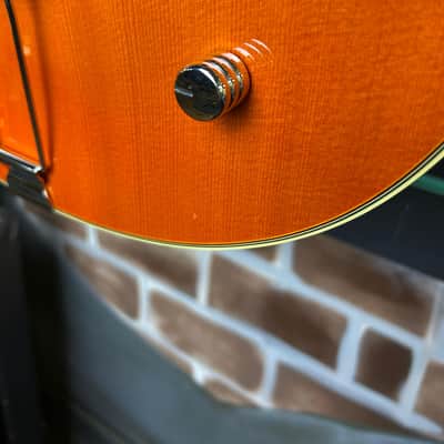 Peerless Electra Orange 2007 Hollow Body Electric Guitar image 6