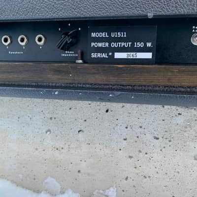 1974 Univox U1511 150W Amplifier [Fully Serviced] image 7