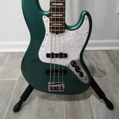 2014 Fender USA Adam Clayton Jazz Bass Sherwood Green - U2 * First Year Made image 3