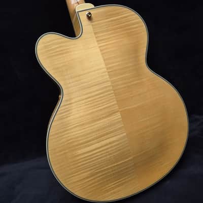 2015 D'Angelico Excel EXL-1 Hollow Body Archtop with Rosewood Fretboard - Natural-Tint image 7