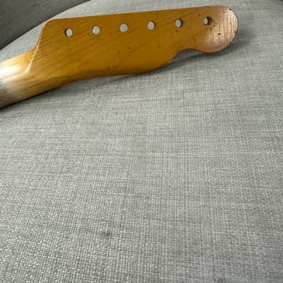 Left Handed! Aged Allparts Tele TRO-L Licensed by Fender Telecaster Nitro Relic Neck image 3