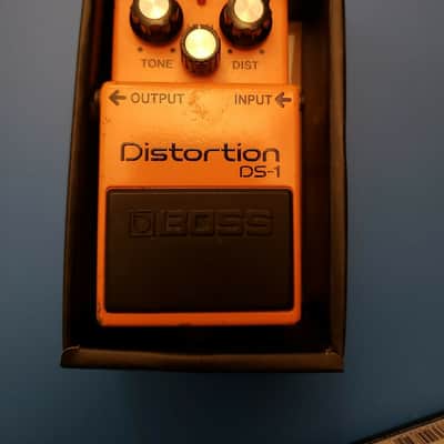 RARE Boss DS-1 Distortion TRANSITIONAL Period MIT/MIJ Black Label 1980s image 7