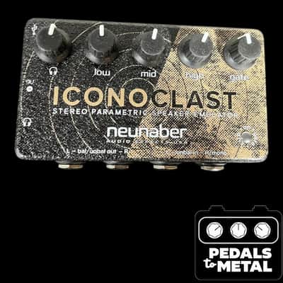 Neunaber Audio Iconoclast Speaker Emulator 2010s - Black/Gold - X16360 image 3