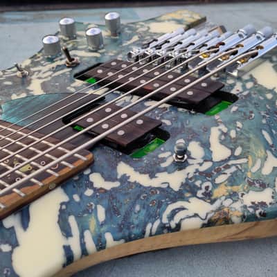 SBC Guitars, Andromeda Hybrid Guitar, 2 outputs image 7