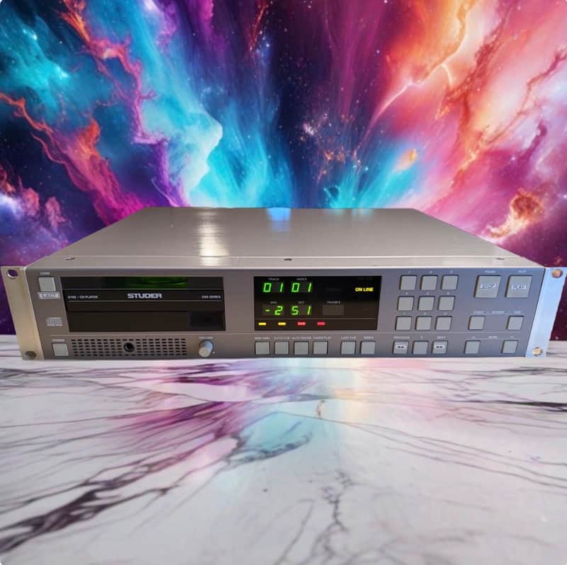 Studer D732 Professional Cd Player Cds Series Rack Mount Very Rare Serviced🔥🎶