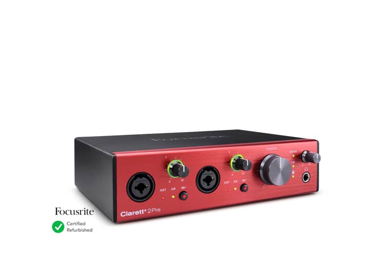 Focusrite Clarett+ 2Pre - Refurbished image 1