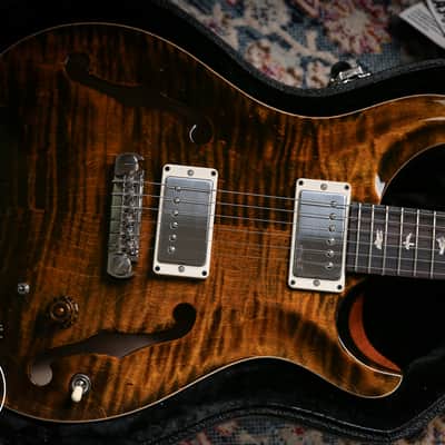 2025 PRS Hollowbody II Piezo Yellow Tiger image 6