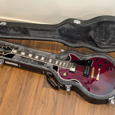 Epiphone Jerry Cantrell "Wino" Les Paul Custom 2022 - Present - Wine Red image 2