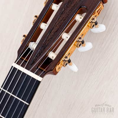 1974 Toshihiko Nakade Model 1500S Vintage Classical Guitar, Spruce + Brazilian Rosewood w/ Case image 4
