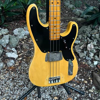 1968 (WWE) Maple Cap Telecaster Bass image 1