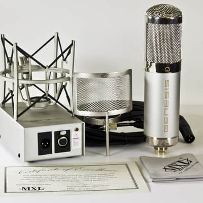 MXL Genesis HE Premium Mullard Tube Microphone Bundle - Heritage Edition image 5