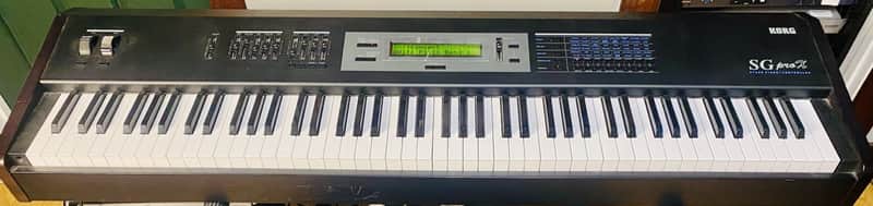 KORG SG PRO X WEIGHTED 88 KEY STAGE PIANO/ CONTROLLER W/ STAND (USED) image 1