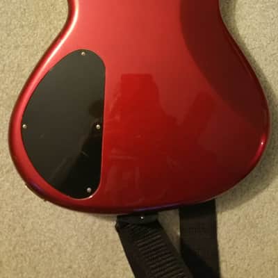 Aria Pro II RSB 80's RED bass guitar image 1