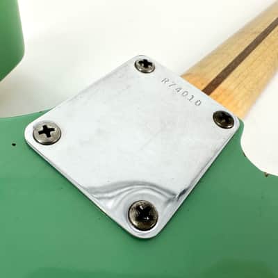 2013 Fender Custom Shop Jason Smith Masterbuilt Cabronita Telecaster Relic - Celadon Green image 9