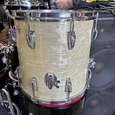 Ludwig 14x14 WMP Keystone Badge 60’s Floor Tom Drum image 5