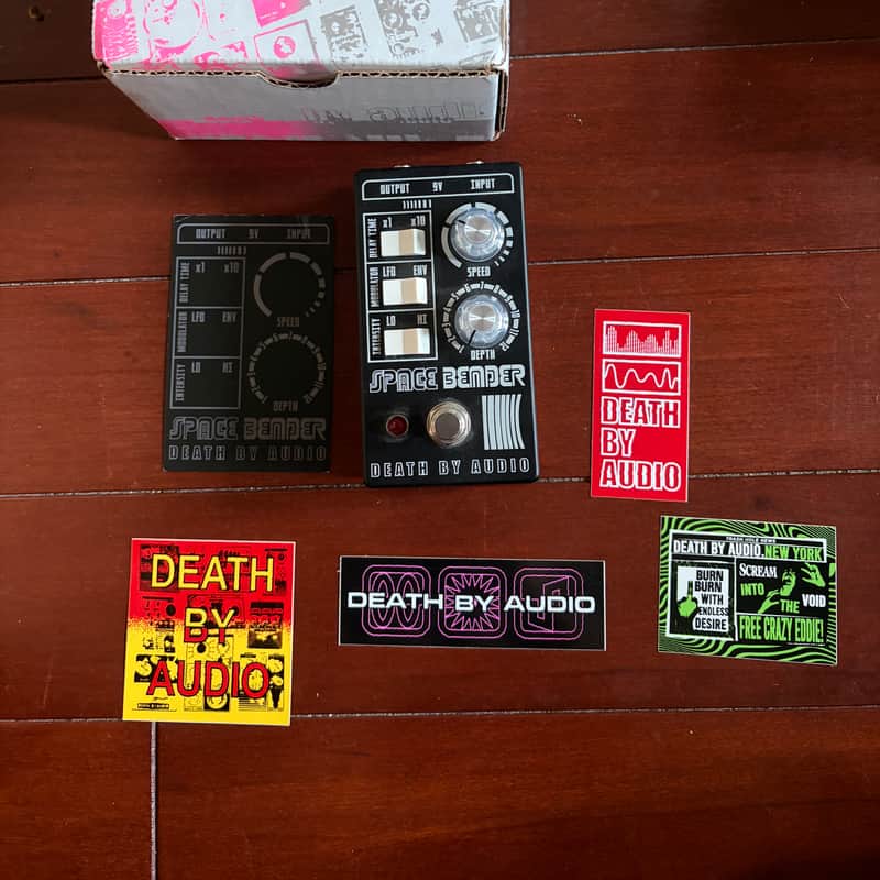 2022 – Present Death By Audio Space Bender Black / Silver