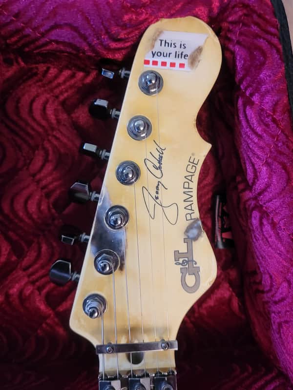 G&L Rampage "Blue Dress" RELIC ! Jerry Cantrell Signature | Reverb
