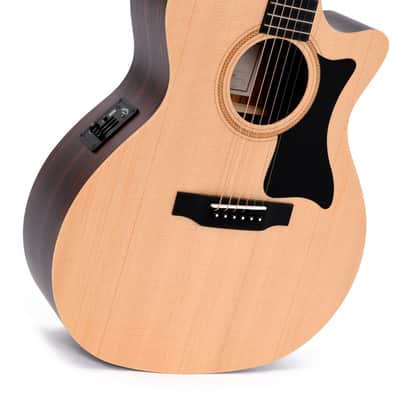 SIGMA GUITARS GTCE Grand OM Elektro-Akustik-Gitarre natur image 3