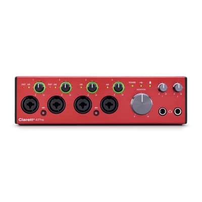 Focusrite Clarett+ 4Pre USB-C Audio Interface - Refurbished image 5