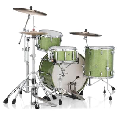 Pearl Masters Maple MM6 3-Piece Drum Shell Pack 24x14 Bass/16x16 Floor/13x9 Tom Shimmer of Oz image 4