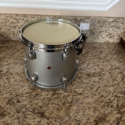 Tama Starclassic Maple MIJ Early 2000's Titanium Silver 4 pc Shell Pack image 8
