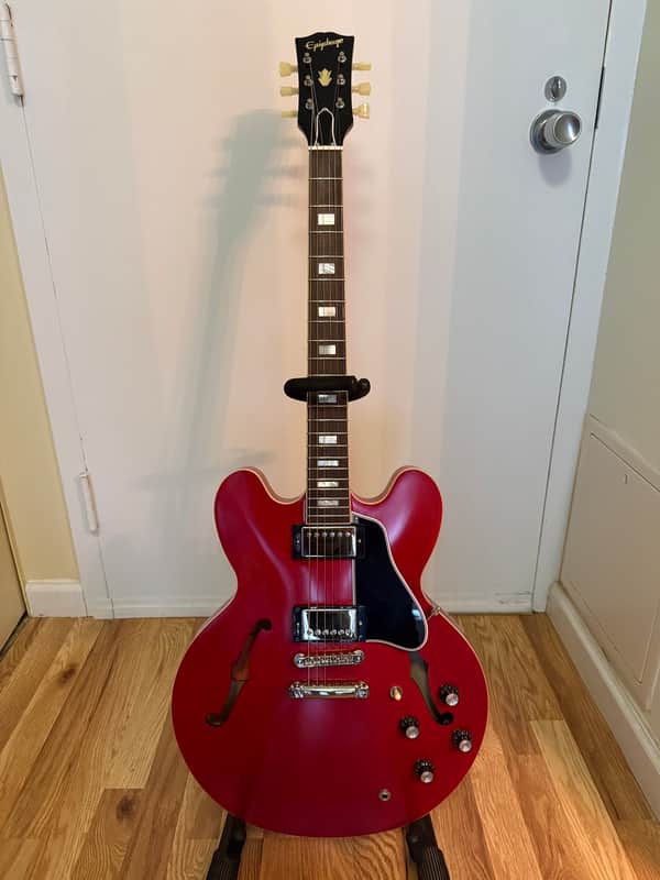 Epiphone 1962 reissue “Inspired by Gibson” - Cherry red image 1