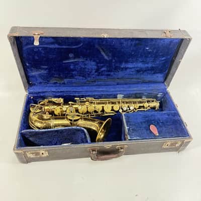Vintage York Alto Saxophone 60s - Lacquer AS-IS For Clean Up image 6