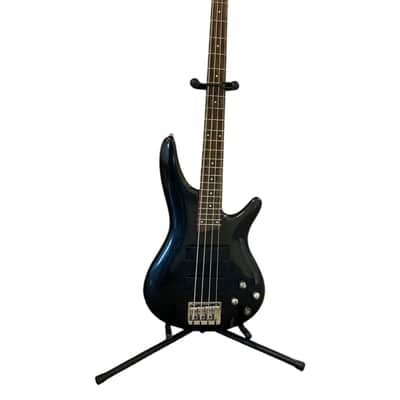 Ibanez SDGR Soundgear SR300 2008 Black Active EQ 4 string Electric Bass Guitar 24 Fret image 2