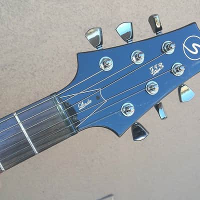Samick LN10 JTR Designed "Linda" Single Cutaway LP Jr. Electric Guitar / Brown Sunburst  Finish image 7