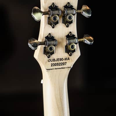 2023 Ortega OUBJE90-MA Banjolele Concert Size maple natural image 7
